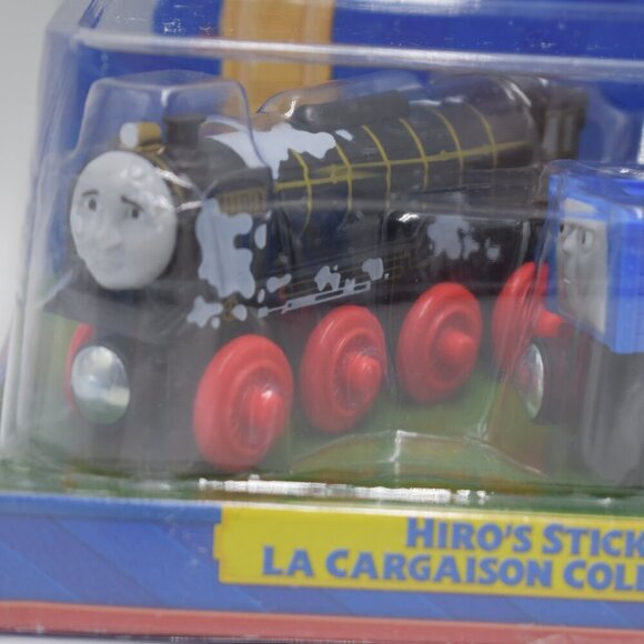 Hiro's Sticky Spill Fisher Price Thomas & Friends Wooden Railway Train Engine - Picture 5 of 11